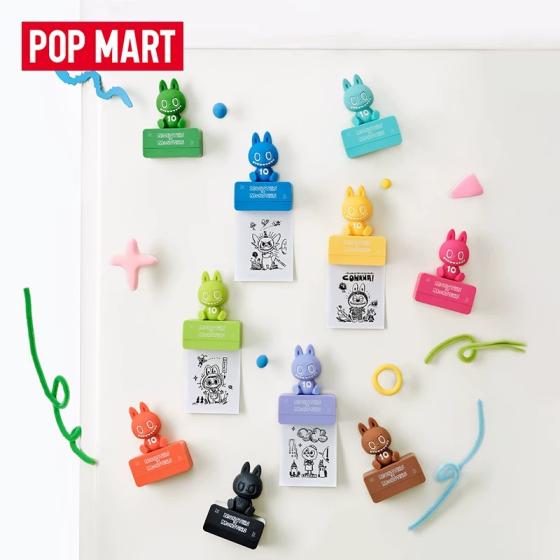 POPMART泡泡玛特THE MONSTERS十周年系列冰箱贴盲盒